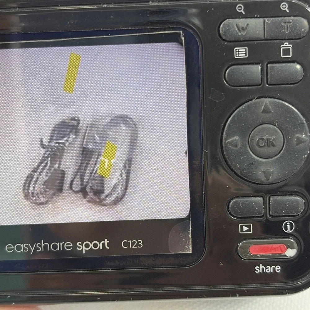Kodak EasyShare Sport C123 12.0MP Digital Camera Used Condition Tested Works